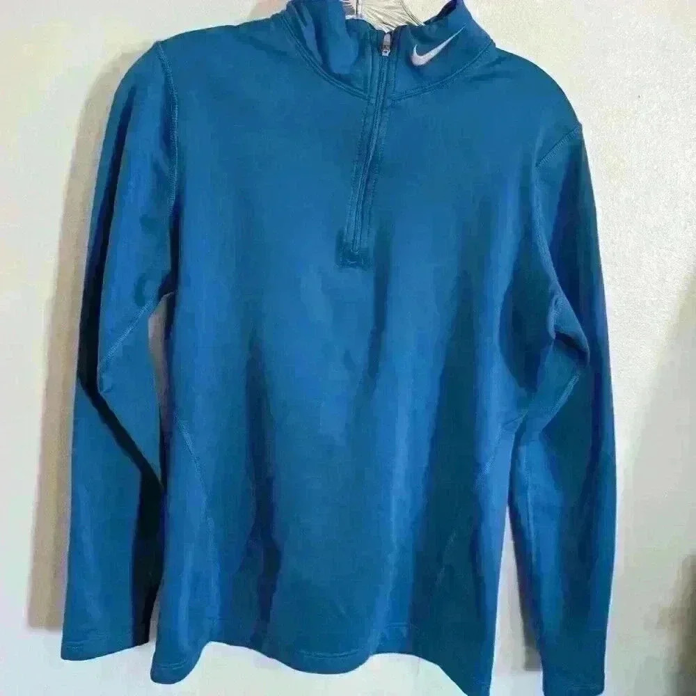 Blue Nike fit dry size L